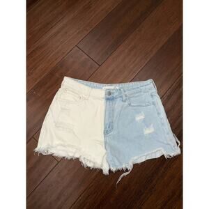 two-tone colorblock denim alter’d state Medium